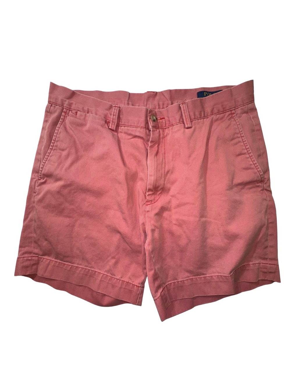 Polo Ralph Lauren Men’s 33 Classic Fit 6” Chino Shorts Salmon Pink Cotton